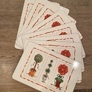 8 Jason Holiday Placemats